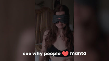 Manta WEIGHTED Sleep Mask - 10% Off