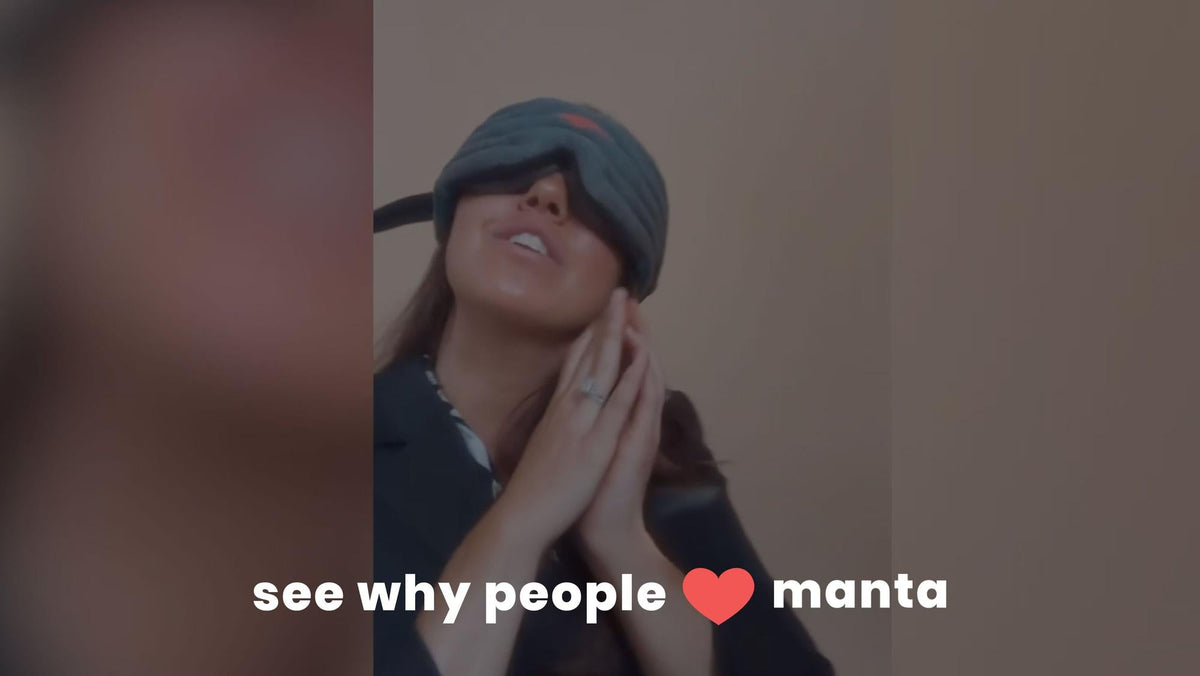 Manta WEIGHTED Sleep Mask - 10% Off