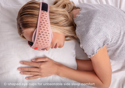 Manta PRO Sleep Mask - Pink Spark