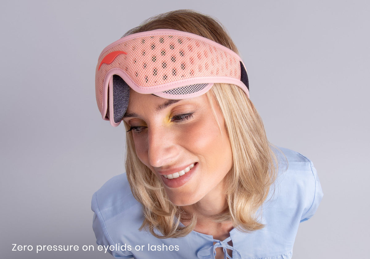 Manta PRO Sleep Mask - Pink Spark