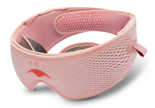 Manta SOUND Sleep Mask - Pink Spark