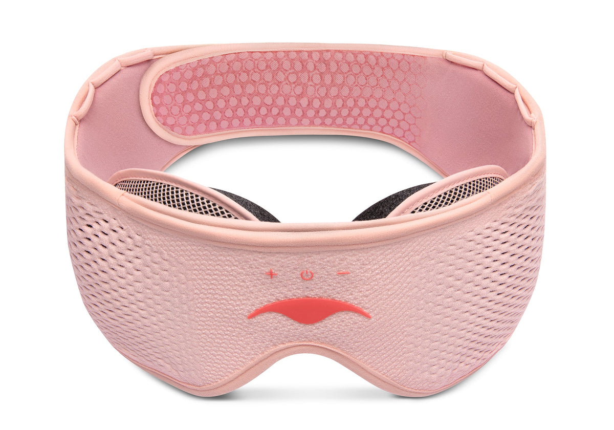 Manta SOUND Sleep Mask - Pink Spark