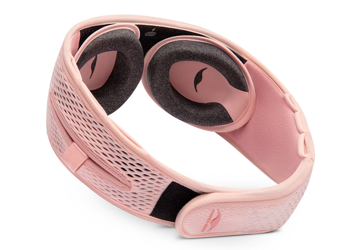 Manta SOUND Sleep Mask - Pink Spark